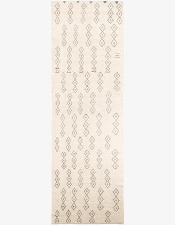 5' x 16' 8 Hand Knotted Moroccan Wool Runner Rug