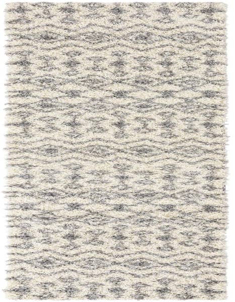Detail image of 2' 7 x 12' Moroccan Trellis Shag Runner Rug