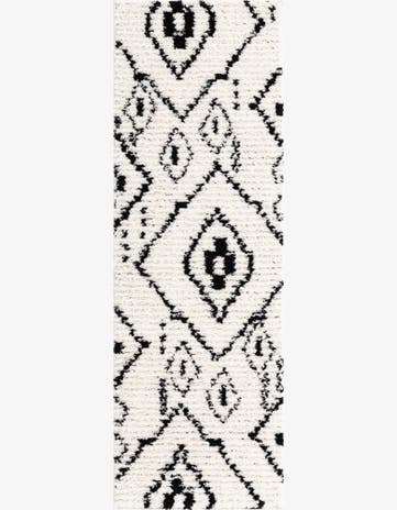 Ivory Morocco Runner Rug