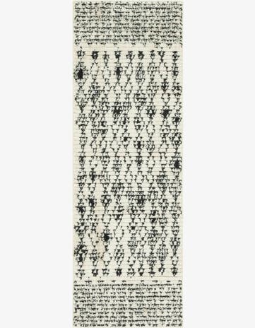Ivory Morocco Runner Rug