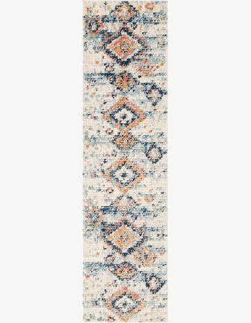 Ivory Morocco Runner Rug