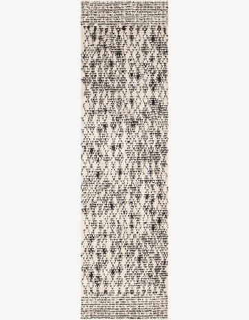 Ivory Morocco Runner Rug