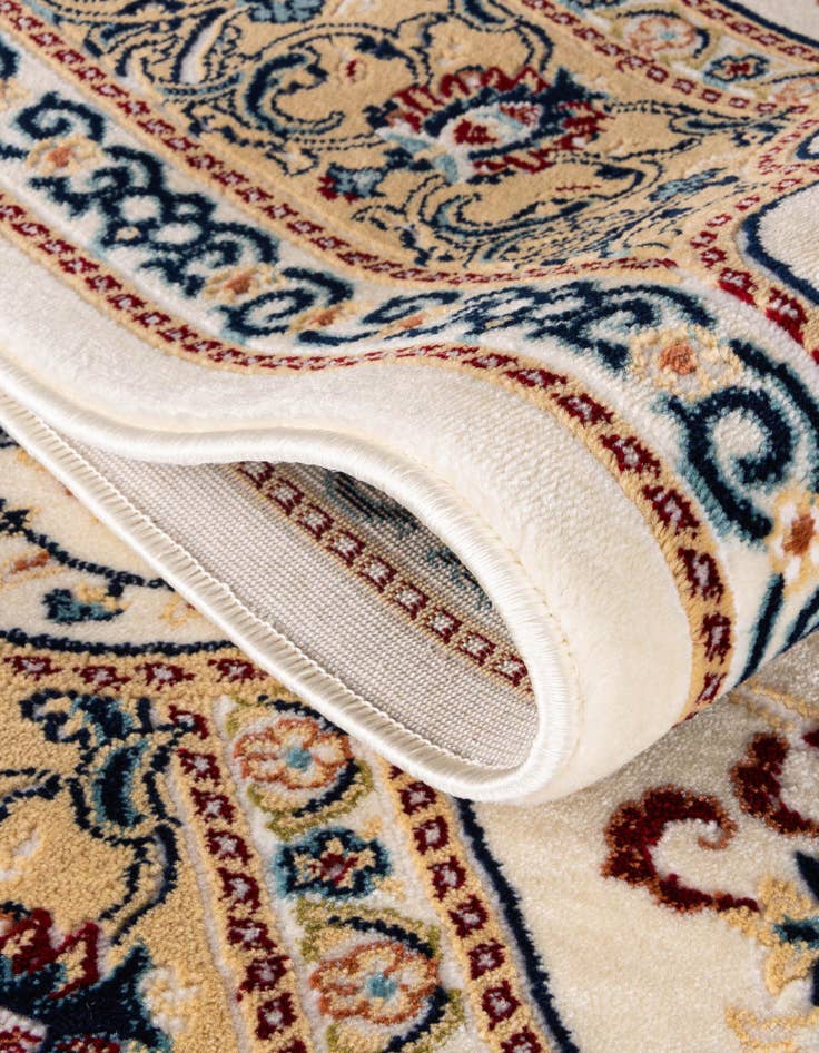 Detail image of 3' x 13' Nain Design Runner Rug