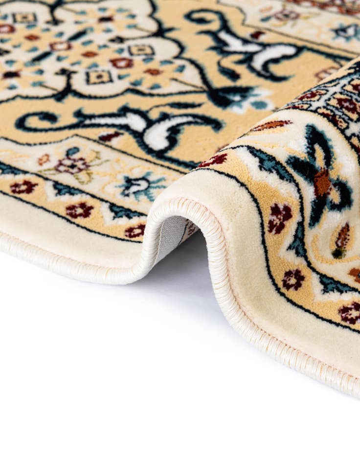 Detail image of 3' x 13' Nain Design Runner Rug