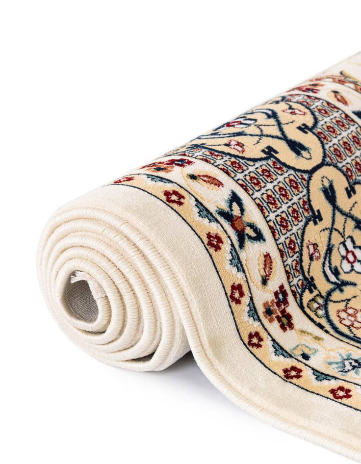 Detail image of 3' x 13' Nain Design Runner Rug