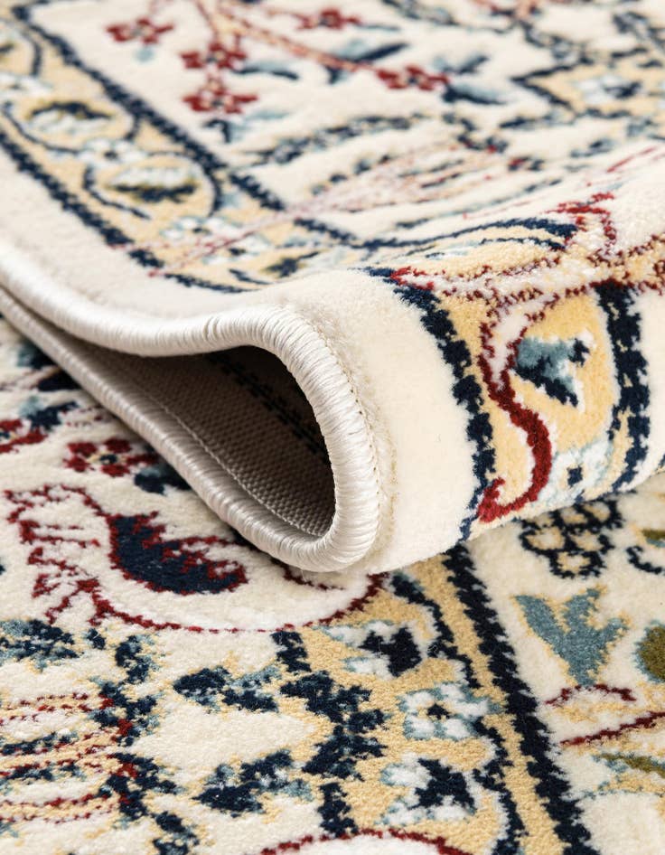 Detail image of 3' x 13' Nain Design Runner Rug