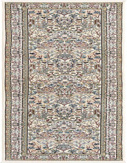 Detail image of 3' x 13' Nain Design Runner Rug
