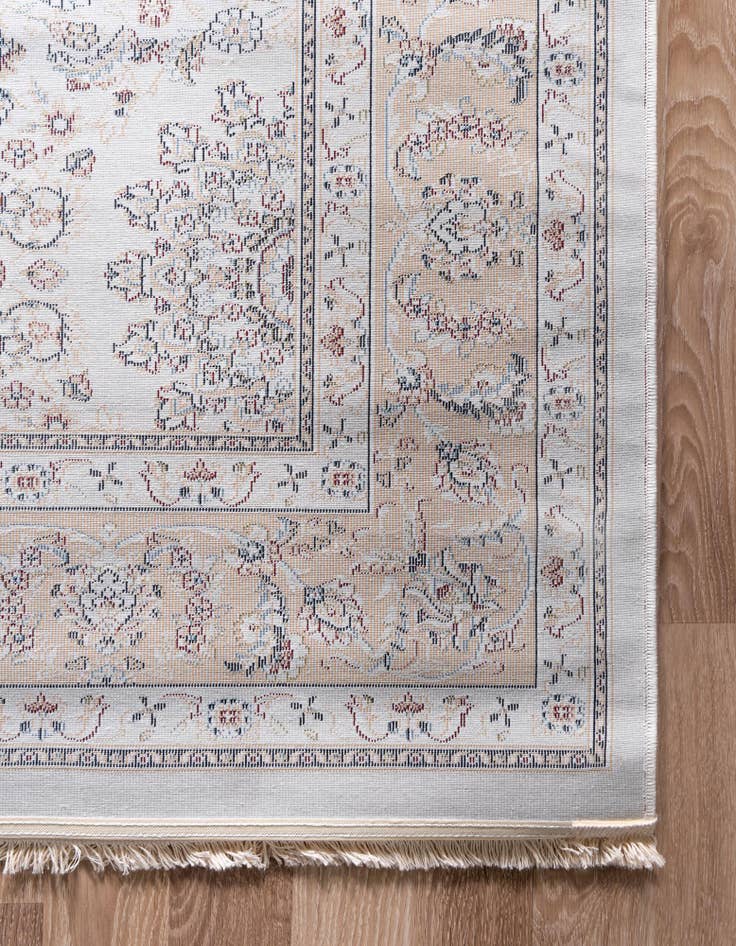 Detail image of 3' x 13' Nain Design Runner Rug