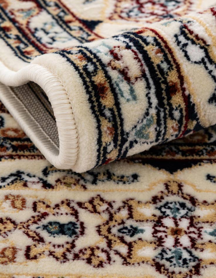 Detail image of 3' x 13' Nain Design Runner Rug
