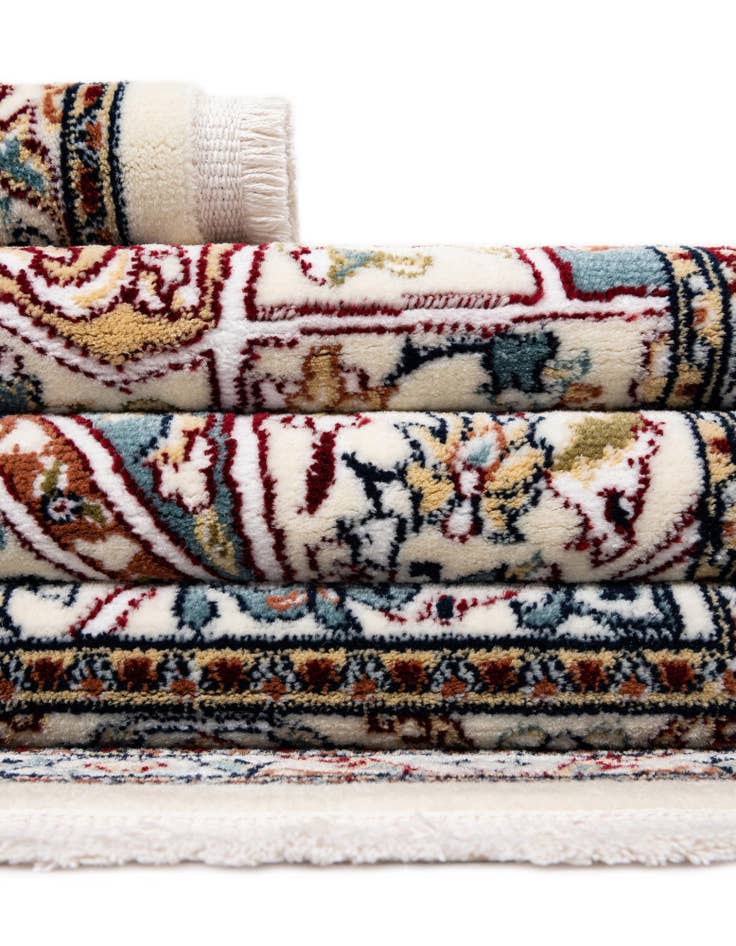 Detail image of 3' x 13' Nain Design Runner Rug