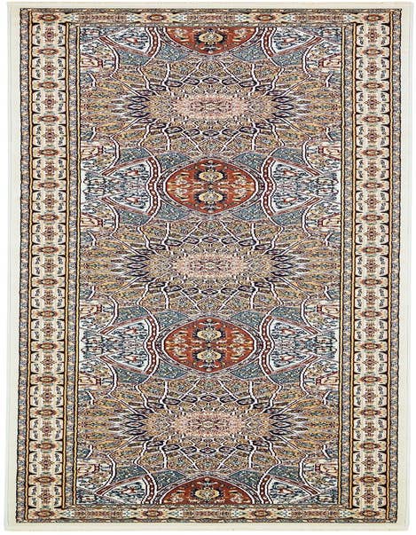 Detail image of 3' x 13' Nain Design Runner Rug