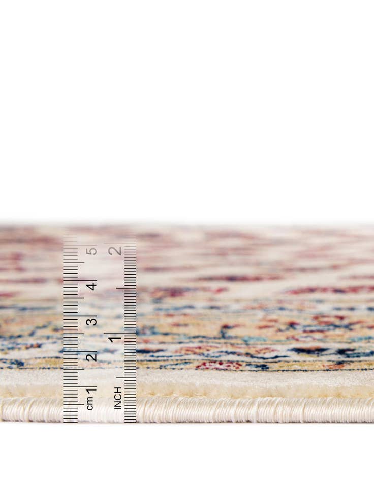 Detail image of 3' x 13' Nain Design Runner Rug