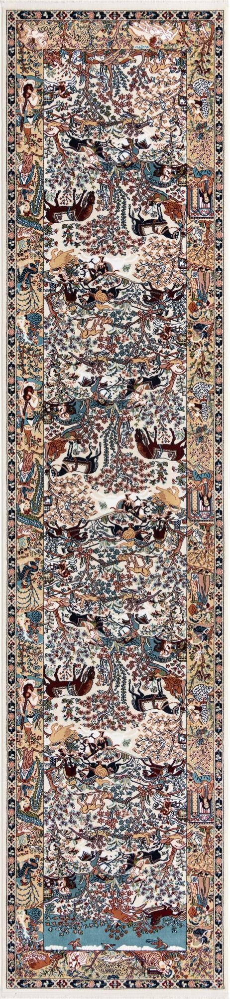 3' x 13' Nain Design Runner Rug