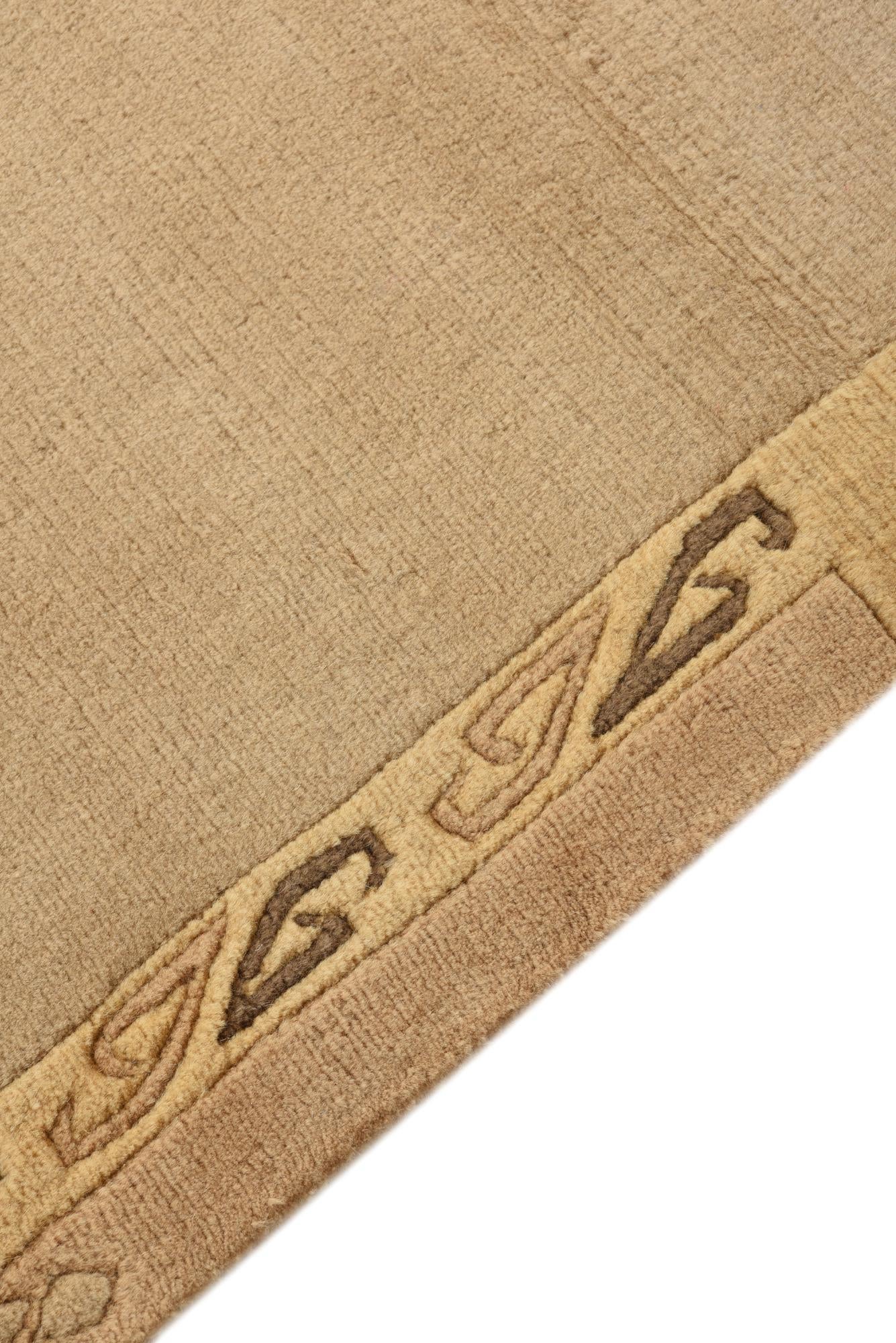 2' 9 x 7' 10 Hand Knotted Nepal Wool Runner Rug