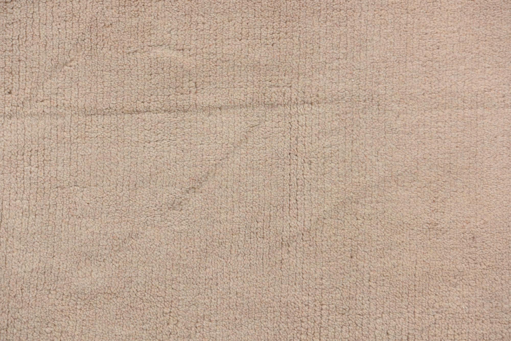 2' 4 x 4' 9 Hand Knotted Nepal Wool Runner Rug