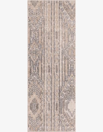 Ivory Oregon Runner Rug