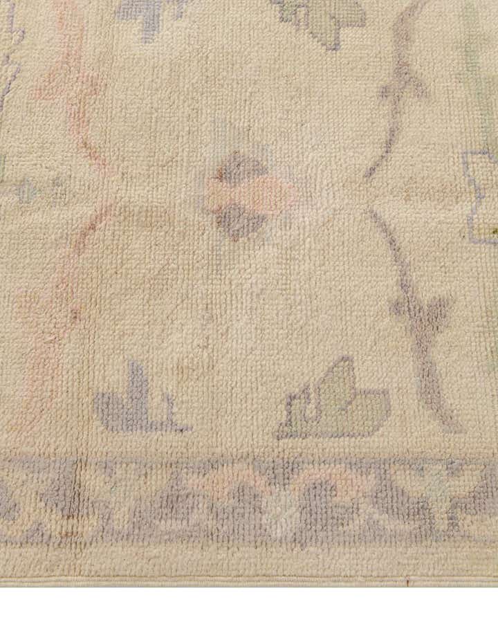 2' 7 x 9' 11 Hand Knotted Oushak Wool Runner Rug