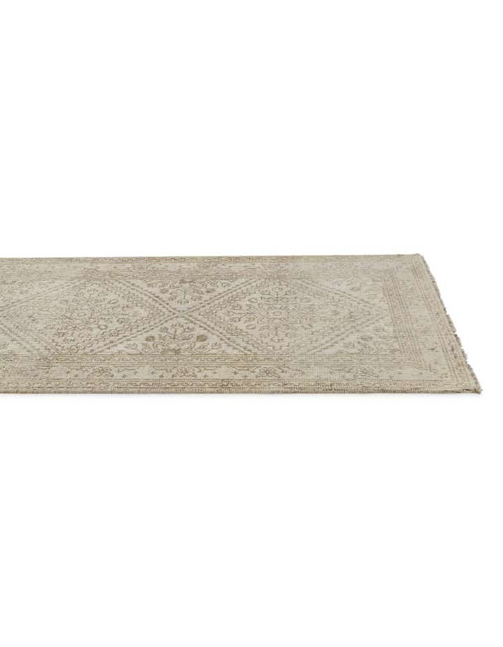 2' 8 x 12' 11 Hand Knotted Oushak Wool Runner Rug