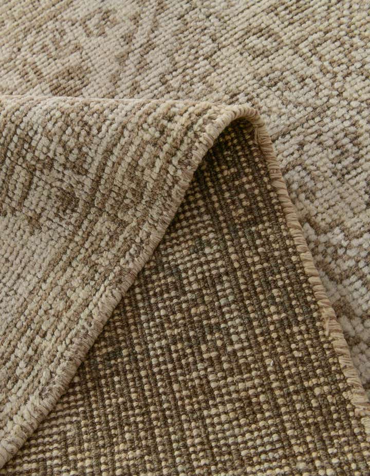 2' 8 x 12' 11 Hand Knotted Oushak Wool Runner Rug