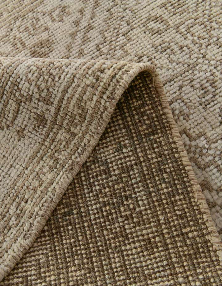 2' 8 x 12' 11 Hand Knotted Oushak Wool Runner Rug