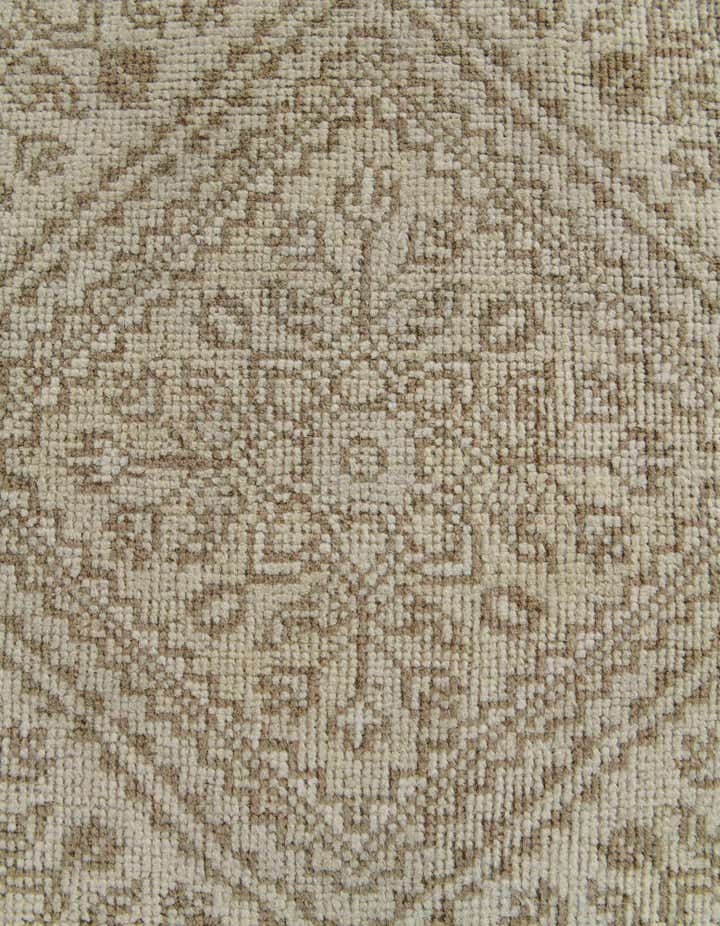 2' 8 x 12' 11 Hand Knotted Oushak Wool Runner Rug