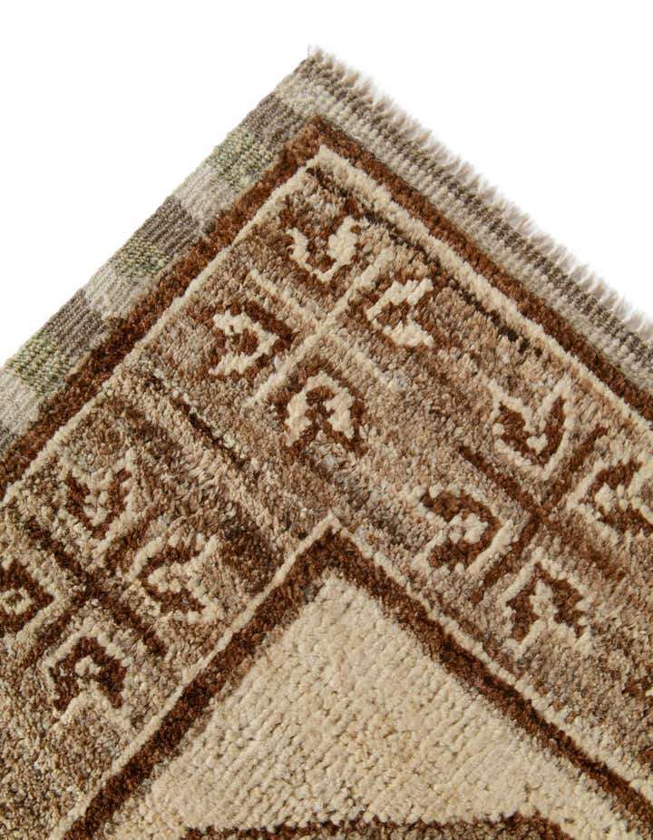 2' 9 x 12' 1 Hand Knotted Oushak Wool Runner Rug