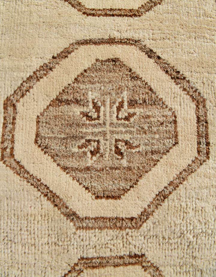 2' 9 x 12' 1 Hand Knotted Oushak Wool Runner Rug