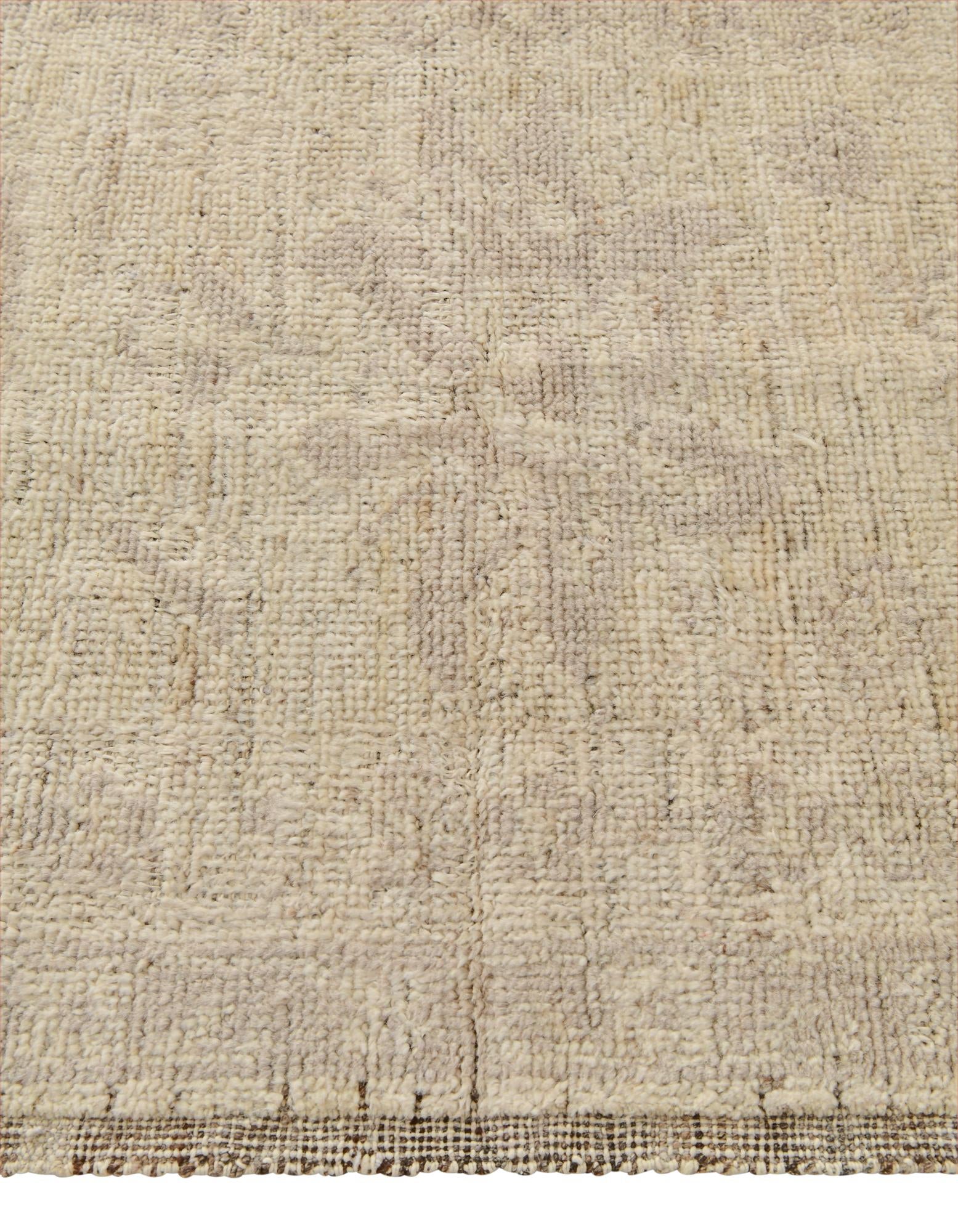 2' 9 x 10' 3 Hand Knotted Oushak Wool Runner Rug