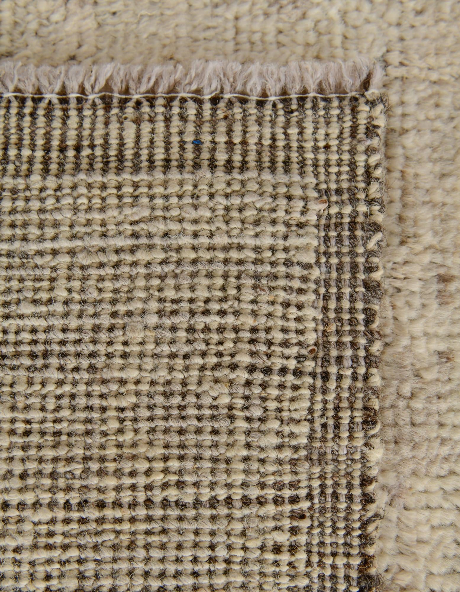 2' 9 x 10' 3 Hand Knotted Oushak Wool Runner Rug