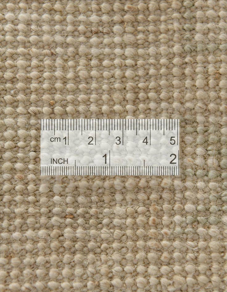 Detail image of 2' 11 x 10'  Hand Knotted Oushak Wool Runner Rug