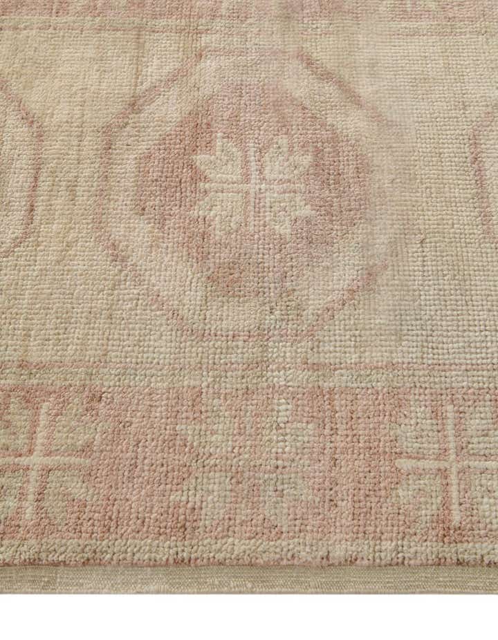 2' 10 x 8' 2 Hand Knotted Oushak Wool Runner Rug