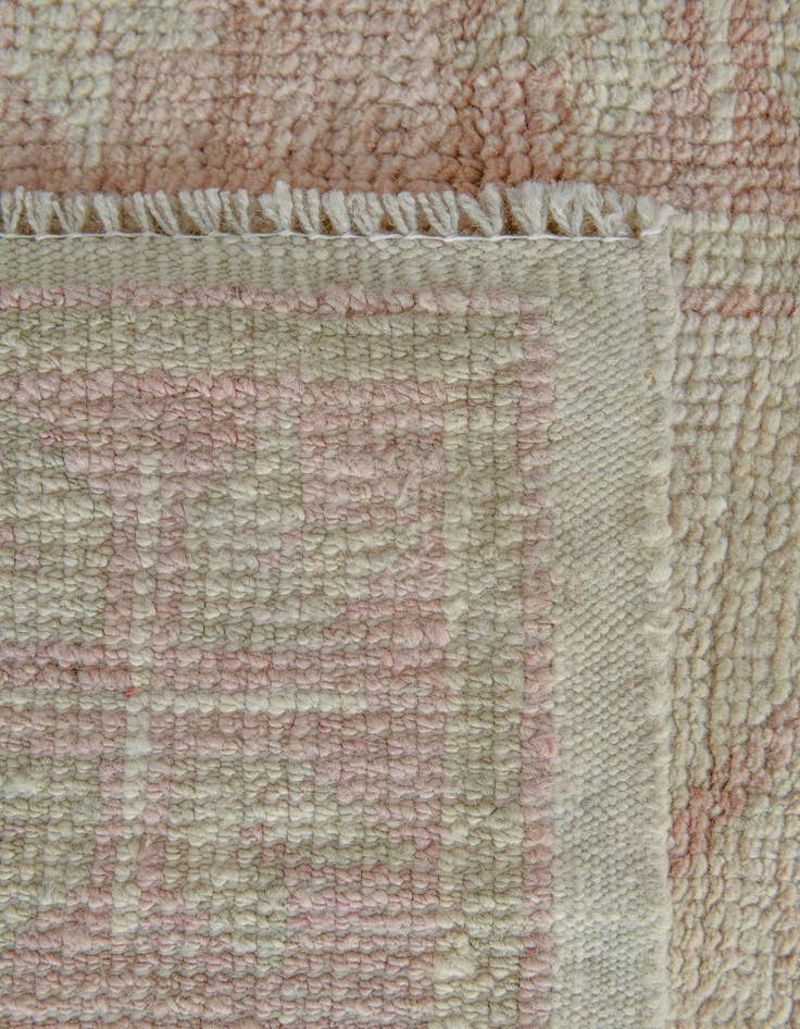 Detail image of 2' 10 x 8' 2  Hand Knotted Oushak Wool Runner Rug