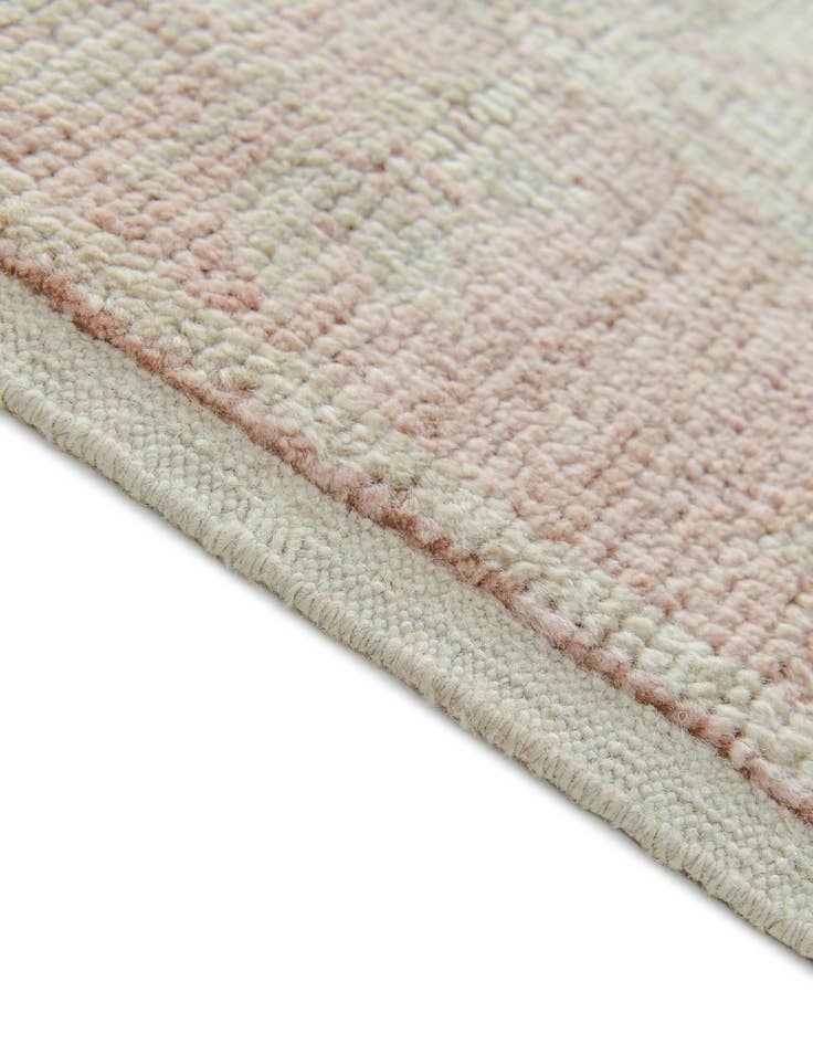 Detail image of 2' 10 x 8' 2  Hand Knotted Oushak Wool Runner Rug