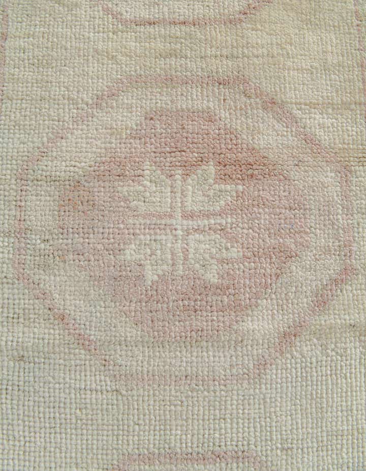 2' 10 x 8' 2 Hand Knotted Oushak Wool Runner Rug