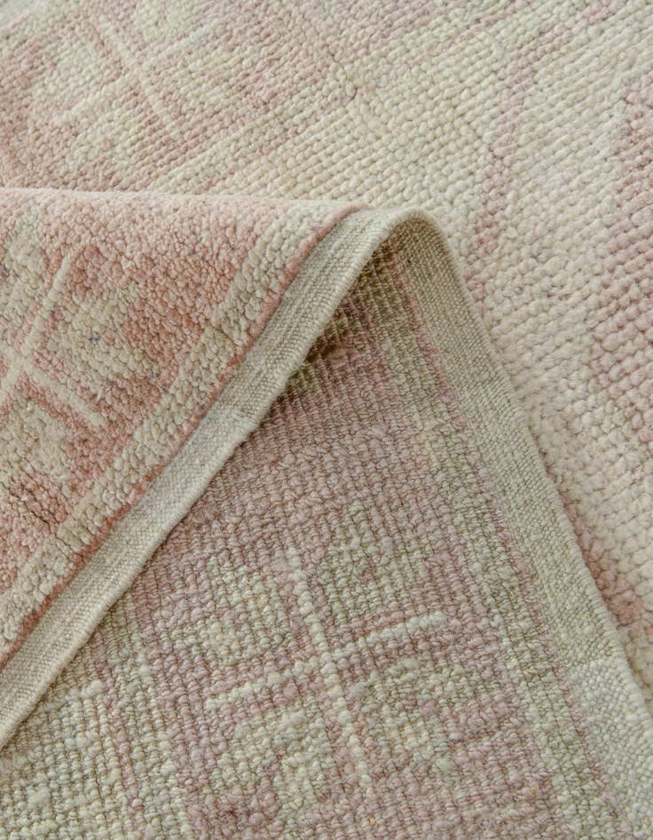 Detail image of 2' 10 x 8' 2  Hand Knotted Oushak Wool Runner Rug