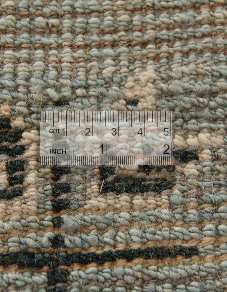 Detail image of 2' 9 x 8' 6  Hand Knotted Oushak Wool Runner Rug