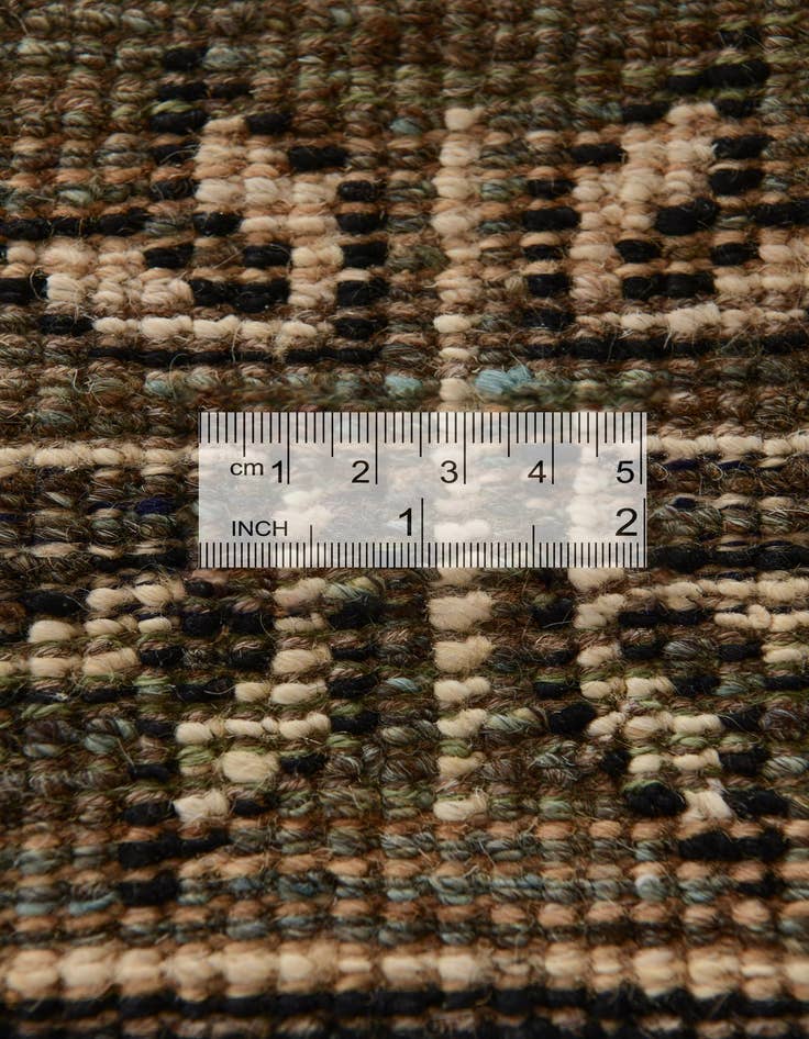 Detail image of 2' 8 x 12' 2  Hand Knotted Oushak Wool Runner Rug