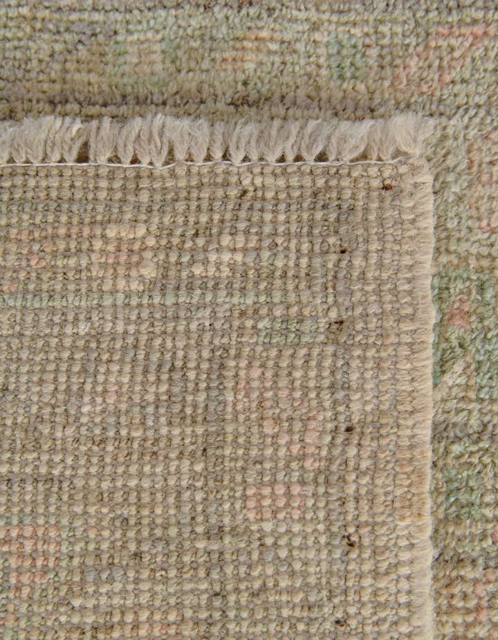 2' 9 x 9' 9 Hand Knotted Oushak Wool Runner Rug