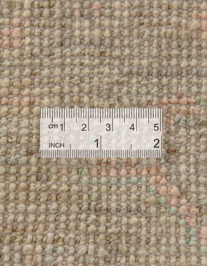 2' 9 x 9' 9 Hand Knotted Oushak Wool Runner Rug