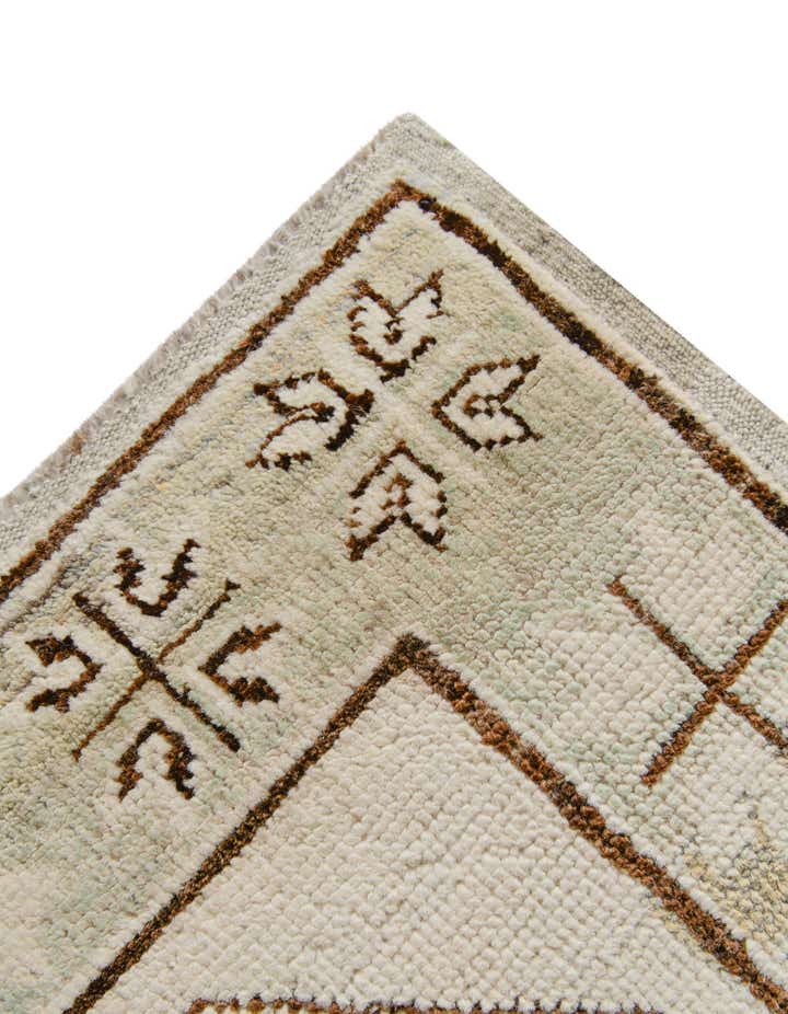 2' 9 x 11' Hand Knotted Oushak Wool Runner Rug