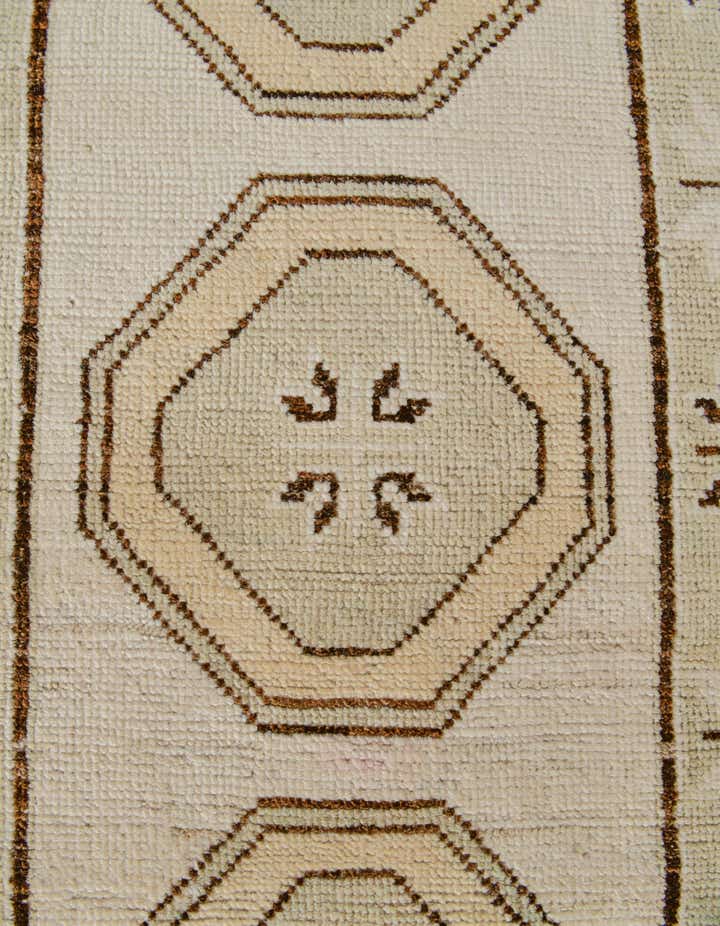 2' 9 x 11' Hand Knotted Oushak Wool Runner Rug