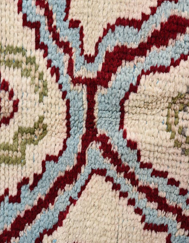 Detail image of 3' x 8' 3  Hand Knotted Oushak Wool Runner Rug