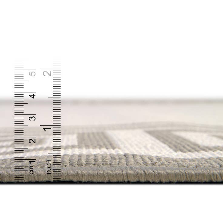 Detail image of 2' x 8' Easy-Clean Coastal Indoor / Outdoor Runner Rug