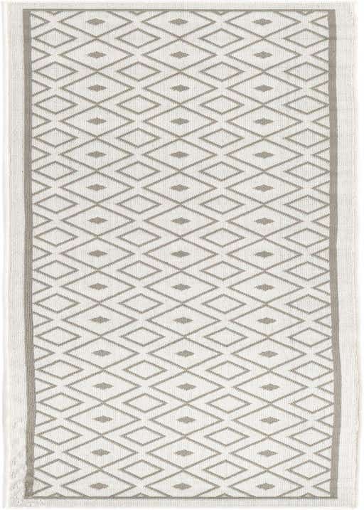 2' x 8' Easy-Clean Lattice Indoor / Outdoor Runner Rug