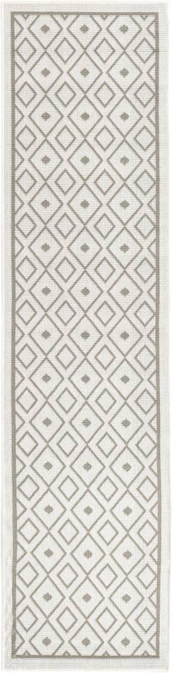 Detail image of 2' x 8' Easy-Clean Lattice Indoor / Outdoor Runner Rug