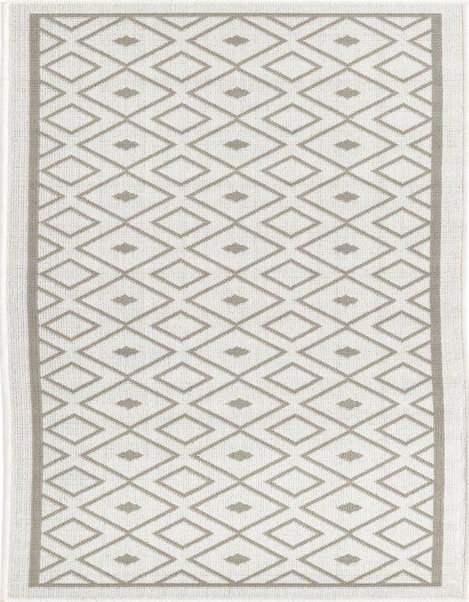 Detail image of 2' x 6' Easy-Clean Lattice Indoor / Outdoor Runner Rug