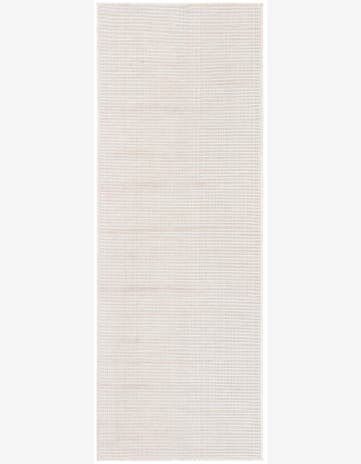 2' 7 x 6' 9 Easy-Clean Modern Indoor / Outdoor Runner Rug