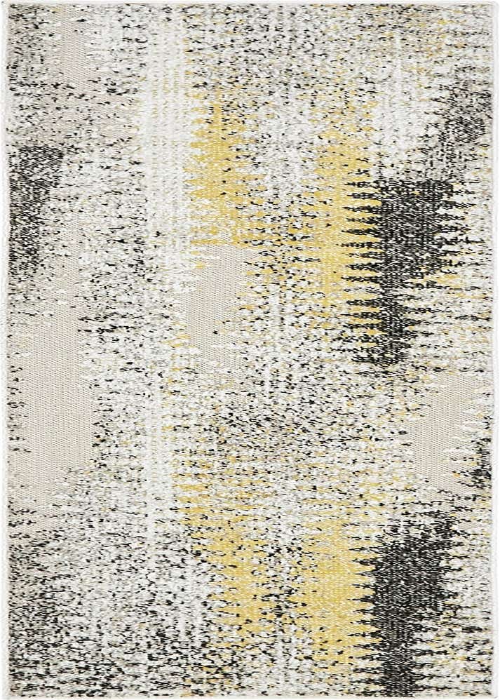 2' x 6' Easy-Clean Modern Indoor / Outdoor Runner Rug