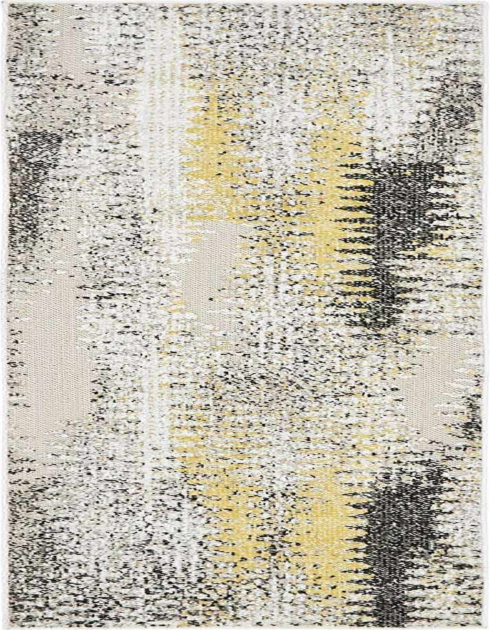 2' x 6' Easy-Clean Modern Indoor / Outdoor Runner Rug