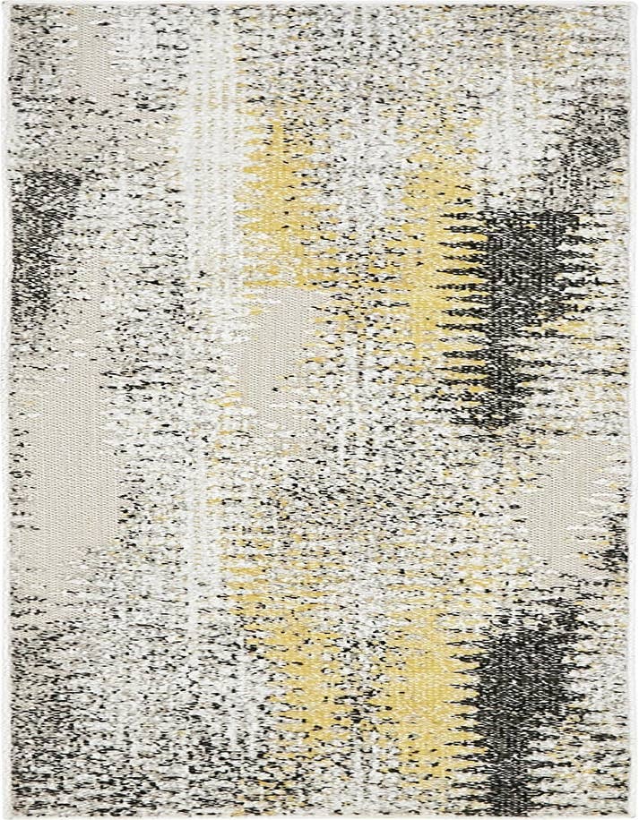 Detail image of 2' x 6' Easy-Clean Modern Indoor / Outdoor Runner Rug